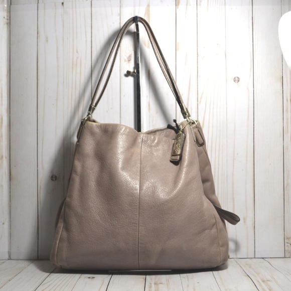 Coach Handbags - Coach Leather Madison Phoebe Shoulder Bag 26224